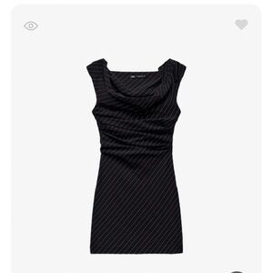 Black Zara mini dress